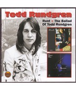Todd Rundgren 2 CD Set - Runt / Alternate Runt / Ballad of / Bonus Tracks - £38.31 GBP
