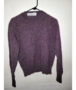 Saks Fifth Avenue Women&#39;s Pure Wool Sweater  Red Multicolor Size Medium ... - £18.55 GBP