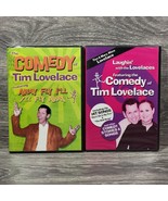 Tim Lovelace Comedy DVD Lot of 2 Away I&#39;ll Fly &amp; Laughin&#39; With the Lovel... - $12.59