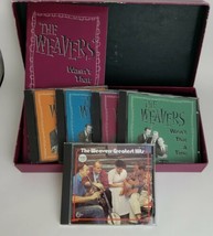 The Weavers CD Boxed Set 1993 5 Discs Wasn&#39;t That a Time Includes Greatest Hits - $29.74