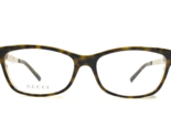 Gucci Eyeglasses Frames GG3678 4WJ Brown Tortoise Clear Shiny Gold 52-15... - £104.78 GBP
