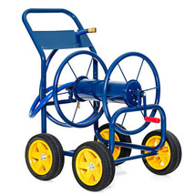 Garden Hose Reel Cart Holds 330ft of 3/4 Inch or 5/8 Inch Hose - Color: ... - £145.00 GBP
