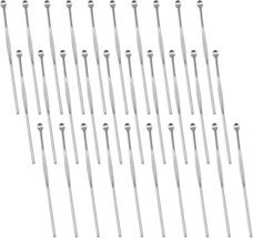 Maxmoral 30PCS Stainless Steel Wax Sticks Wax Accessories Spoon Concentr... - $368.84 MXN