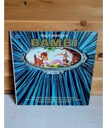 Vintage Vinyl Walt Disney Bambi Magic Mirror 33 RPM Record 1960 - $513.77 MXN