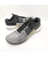 Nike Shoes Men&#39;s Size 12 Black Silver Metcon Sneaker Running  DQ4675-001 - $49.49