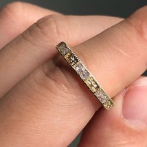 Wedding Full Eternity Band Unique Stacking Matching Band Ring Gift for women  - £73.18 GBP