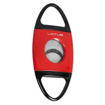 Lotus Jaws Serrated 58-Ring Gauge Cigar Cutter RED &amp; BLACK  - CUT602 - $649.97 MXN