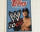 Checklist John Cena WWE Trading Card 2009 #90 - $2.48