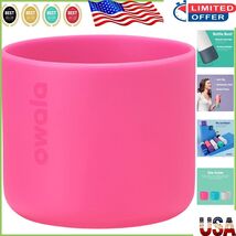 Anti-Slip Bright Pink Silicone Sleeve for 24oz Stainless Steel Water Bot... - $262.96 MXN