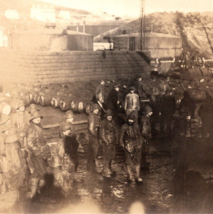 Prima Guerra Mondiale Fotografia Tedesco Soldati IN Brest Francia 8.9cm x 14cm - £15.17 GBP