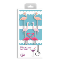 Nod Flamingo Party / Hors d&#39;oeuvre Picks - Set of 6 - $8.49