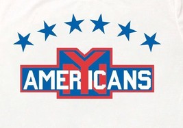New York Americans Defunct NHL Mens Polo XS-6XL, LT-4XLT Rangers Islanders New  - £17.47 GBP+