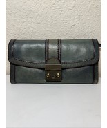Fossil Long Live Vintage Denim Blue Genuine Leather Wallet - $20.58 CAD