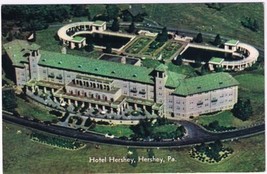 Postcard Hotel Hershey Hershey Pennsylvania - £2.26 GBP