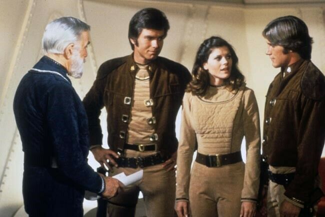 Battlestar Galactica 1980 Lorne Greene Kent McCord Barry Van Dyke Robyn ... - $4.75