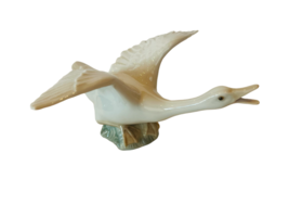 Lladro Swan Figurine Goose Geese Spain Nao Porcelain vtg bird antique B2... - $74.25
