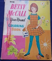 Vintage Artcraft Betsy McCall Year-Round Coloring Book - $5.99