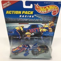 Hot Wheels Action Pack Racing T-Bird Stocker &amp; Buick Stocker - Box Imper... - $10.50