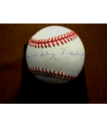 WHITEY KUROWSKI 3 X WSC ST. LOUIS CARDINALS SIGNED AUTO VTG ONL BASEBALL... - $2,822.32 MXN