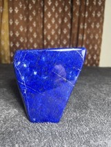 760gm Self Standing Geode Lapis Lazuli Lazurite Free form tumble Crystal - $64.35