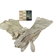 Vintage KISLAV Effervescent Glove Bath and 2 pair of Small Leather Gloves - £16.34 GBP