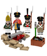 Napoleonic Wars Russian Trench Artillery Army Custom Minifigure Blocks Set - $18.89