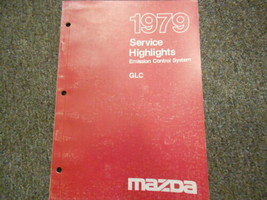 1979 Mazda GLC Service Highlights Emission Control Manual OEM FACTORY BO... - $19.07