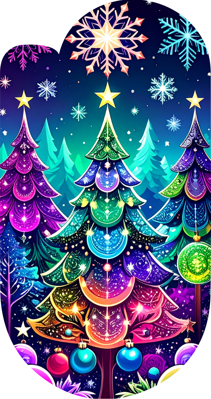 Winter Christmas Paperclip Design Clipart 100 PNG Digital Download Bundle vol 3 Item image 12