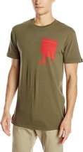 Etnies Skate Militar Verde Naranja Tompkins Camiseta Nuevo - £11.66 GBP+