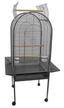 YML ER2222AS 0.5 in. Bar Spacing Dome Top Parrot Bird Cage, Antique Silver - - £420.40 GBP