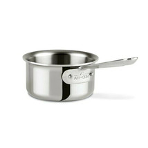 All-clad D3 Stainless Steel 1 qt Open Sauce Pan - £52.14 GBP