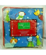 Metal Christmas Cats Picture Frame 3 Dimensional Kitty Tree 4x6 NIB Blue... - £7.71 GBP