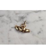 Lovely Vintage Estate 14K Gold Irish Claddagh Pendant 1.4g E4396 - €168,19 EUR