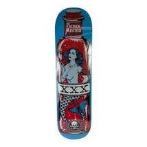 Patrick Melcher Mermaid BLUE Pro Death Skateboards 8.25 &quot; Tapered Square FA Nose - £37.65 GBP