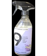 9 Elements Multi-purpose Cleaner 18 Fl Oz  vinegar powered Lavender scen... - $19.95