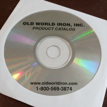 Old World Iron, Inc. Product Catalog PC CD - £70.23 GBP