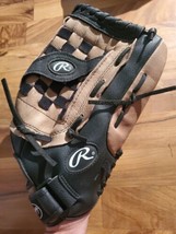 Rawlings SS14BR Leather Softball Glove 14&quot; RHT  Basket-Webb Golden Glove Co - £23.35 GBP