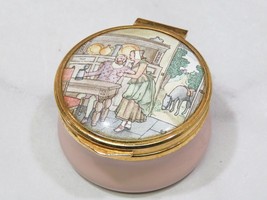 The Poetry Society Poetry of Love English Enamel Box Franklin Mint Ben J... - $31.68