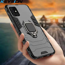 Shockproof Phone Case with Ring Holder Stand For Samsung A51 A71 A52 A72 A32 A12 - £9.68 GBP+