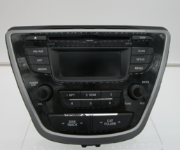 2014-2016 Hyundai Elantra AM FM CD Player Radio Receiver OEM C04B27021 - £109.68 GBP