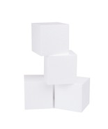 Silverlake Craft Foam Block - 4 Pack Of 5X5X5 Eps Polystyrene Cubes For ... - £26.28 GBP