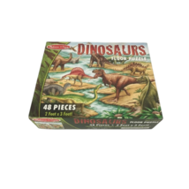Melissa &amp; Doug Dinosaurs Jumbo Jigsaw Floor Puzzle (48 pcs, 2 x 3 feet) - $19.79