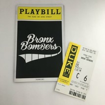 2013 Playbill Primary Stages &#39;Bronx Bombers&#39; Fran Kirmser and Tony Ponturo - £11.21 GBP