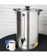 Avantco 100 Cup Electric Commercial Coffee Machine Urn Brewer Warmer W/R... - $3,279.55 MXN