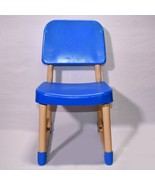 Vintage Fisher Price Blue And Yellow Arts and Crafts Chair 9500 / 9505 0... - €42,30 EUR