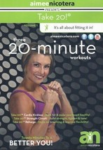 Aimee Nicotera Take 20 Vol. 1 Three 20 Minute Workouts Dvd New Sealed Exercise - £13.58 GBP