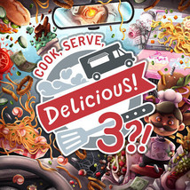 Cook Serve Delicious 3 PC Steam Key NEW Download Game Fast Region Free - £7.71 GBP