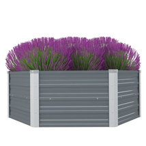 Outdoor Garden Patio Galvanised Steel Raised Garden Bed Planter Flowers ... - £38.81 GBP+