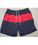 Tommy Hilfiger Trunk Shorts Mens XL Multi Thermal Lined Elastic Waist Dr... - $33.42 CAD
