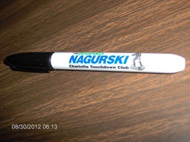 Bronko Nagurski Charlotte Touchdown Club SHARPIE MARKER chicago bears fo... - $23.11